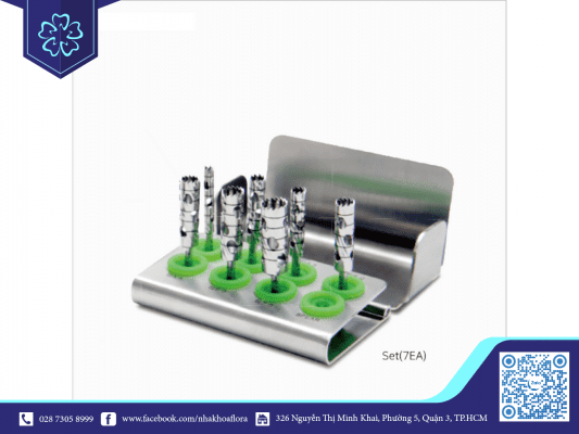 Bộ mũi khoan Implant Bộ mũi khoan Implant
