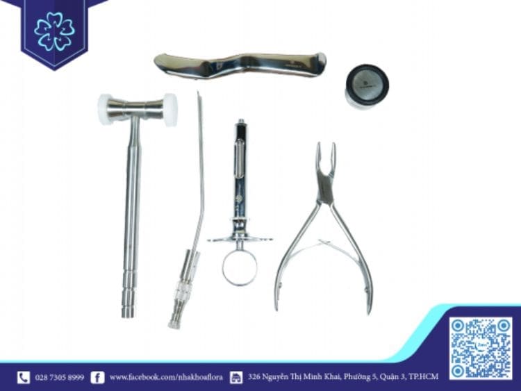 Bộ dụng cụ trồng răng Implant Bộ dụng cụ trồng răng Implant