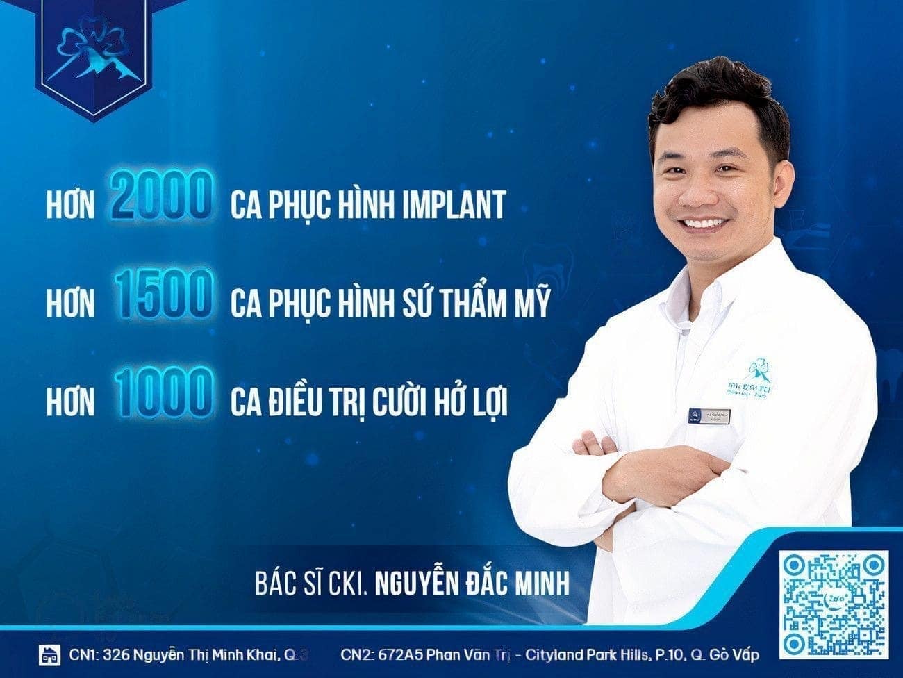 Bác sĩ Nguyễn Đắc Minh đã giúp bạn giải đáp thắc mắc: "Nên cấy bao nhiêu trụ Implant trên hàm thì tốt nhất?" Bác sĩ Nguyễn Đắc Minh đã giúp bạn giải đáp thắc mắc: "Nên cấy bao nhiêu trụ Implant trên hàm thì tốt nhất?"