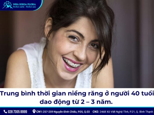 40 tuổi có niềng răng được không - ảnh 2 40 tuổi có niềng răng được không - ảnh 2